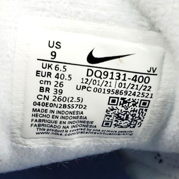 NIKE Shoes AIR MAX 97 OG Womens Size 9 Atlantic Blue Running Sneaker DQ9131-400 - Picture 12 of 12